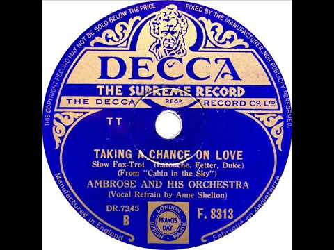 Ambrose - Taking A Chance On Love (Anne Shelton)