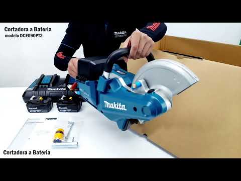 Cortadora a Bateria da Makita, modelo DCE090PT2