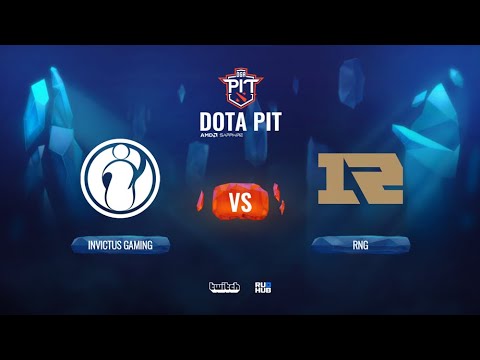 Invictus Gaming vs Royal Never Give Up, Dota Pit China, bo3, game 1 [CrystalMay & Smile]