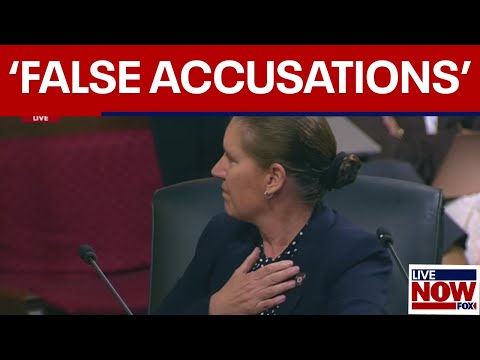 Video | Ex-LA Fire Chief Kristin Crowley delivers emotional testimony  | LiveNOW from FOX