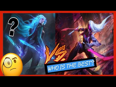 DEATH SWORN Katarina vs PROJECT Katarina Skins Comparison🔥