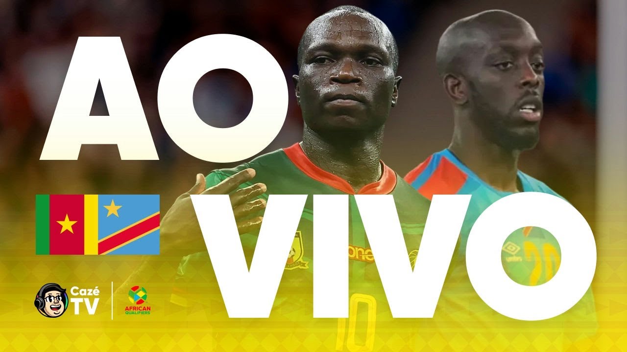 AO VIVO: CAMARÕES X CONGO | ELIMINATÓRIAS AFRICANAS DA COPA DO MUNDO FIFA™ 2026 | SEMIFINAL