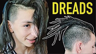 How to Dreadlock Straight Hair at Home│EASY Step by Step Tutorial│I GAVE MY BROTHER DREADS