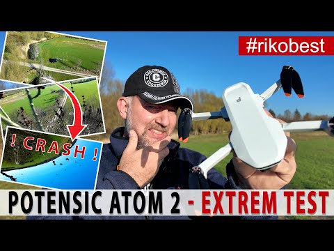 Best drone for beginners under 250g: Potensic Atom 2 in endurance test! Recommended despite crash...