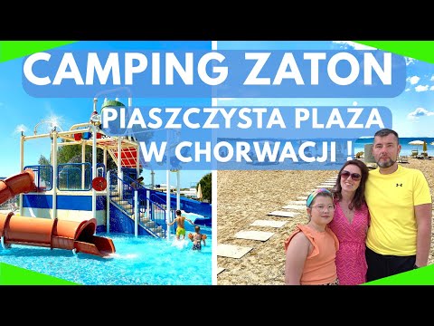 🟢CROATIA 2025 Sandy Beach and Aquapark at Zaton Holiday Resort!