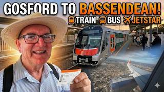 Gosford to Bassendean. Train, Bus and Jetstar