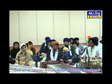 084 Toronto Dec. 2014 Smaagam - Raensabaayee Keertan - B. Jasleen Kaur Jee Toronto