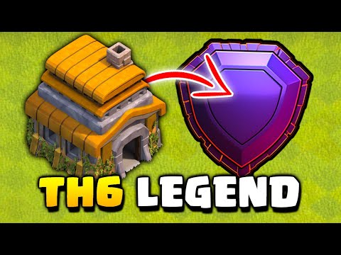World Record for TH6 in Legend League!