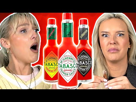 Irish People Try Tabasco Hot Sauces