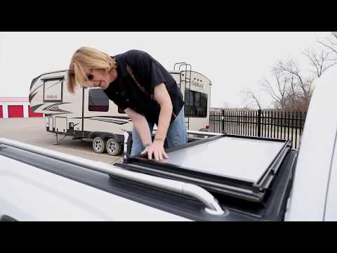 Revew of the LoMax Tonneau Cover - Hard Folding Truck Bed Cover - RHRSwag