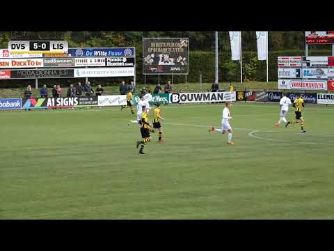 DVS'33 Ermelo - FC Lisse: 6-0 - Maurice de Ruiter