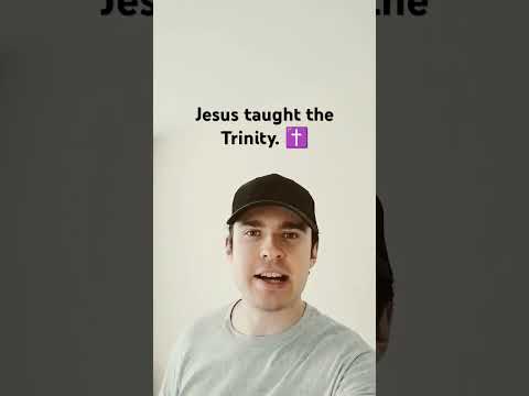 Jesus Teaches the Trinity: Proving the Biblical Doctrine of the Holy Trinity ✨#shorts