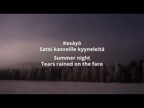 Pariisin Kevät - Kesäyö Finnish & English lyrics