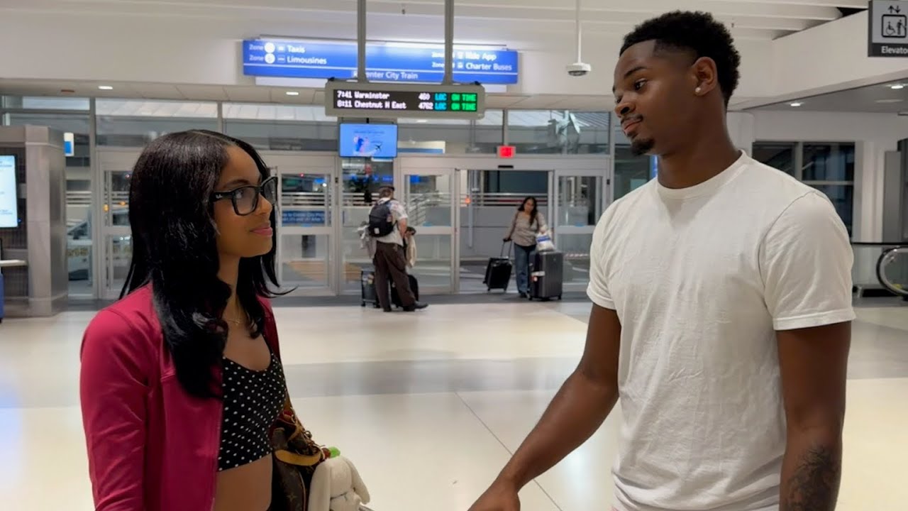 Mariah lands in Philly and Isaiah is ON POINT with the airport pick up! 