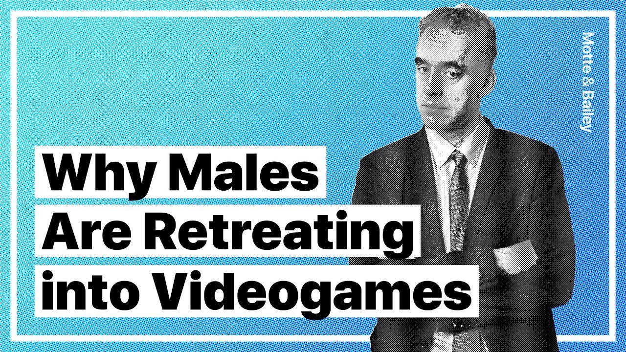 Jordan Peterson Explains Why Males Are Increasingly Retreating Into Videogames w/ Warren Farrell