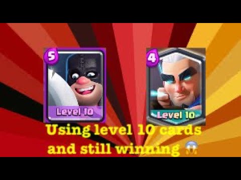 USING CARDS UNDER LEVEL 11!!! BEATS LEVEL 13?!?! | Clash Royale
