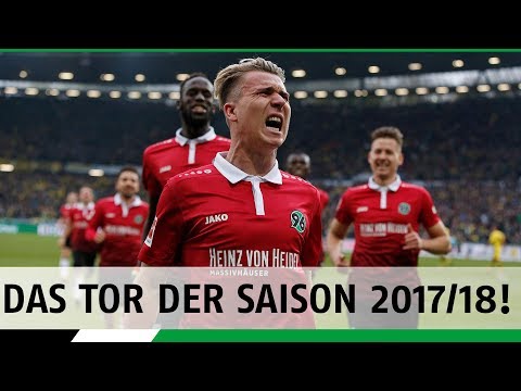 Felix Klaus' Freistoßtreffer ist Euer "Tor der Saison 2017/18"!