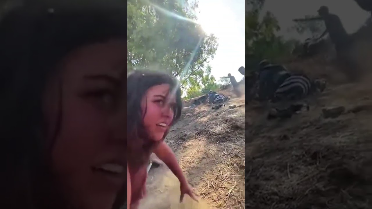 Joven graba paso a paso el terror que se vivió en el festival de música en Israel #short