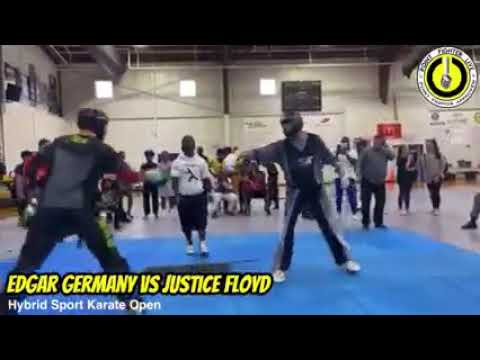 Justice Floyd vs Edgar Germany - Hybrid Sport Karate Open