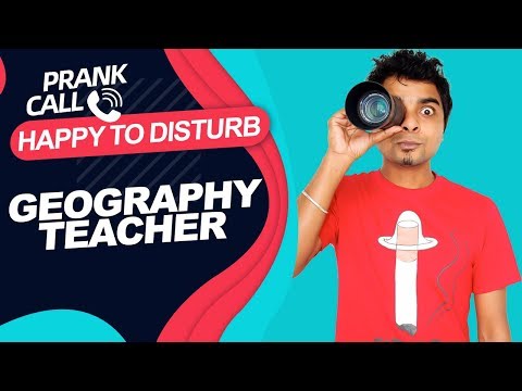 Happy To Disturb - Geography Teacher | RJ Sayan | Prank Call | Raw Sayan