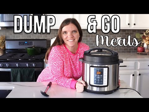 Dump & Go Instant Pot Meals | Easy Weeknight Dinners