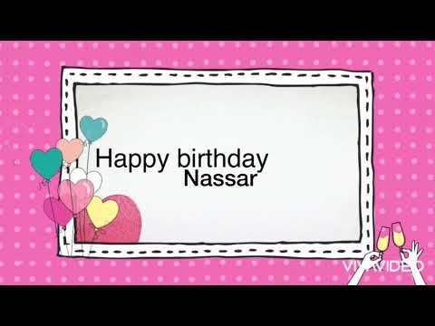 Happy Birthday Nassar