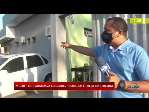 Receptadora de celulares roubados vai presa em Teresina 24 09 2020