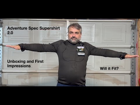 Adventure Spec Supershirt 2.0 Unboxing and First Impressions