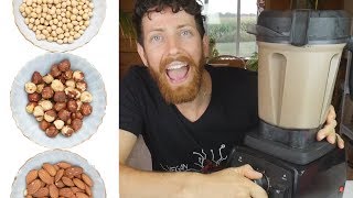 How to Make Soy Milk, Almond, & Chocolate Hazelnut Milk