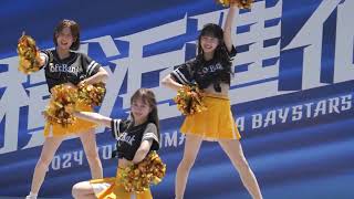 【4K/60P】ハニーズ　 NANA・秋花・みづき・YUｰNA　キミシダイ列車　#チア    #チアダンス      #チアリーダー