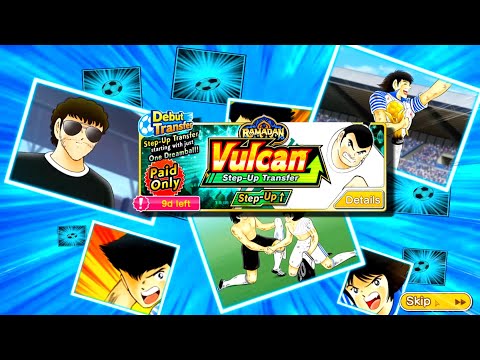 Time to erupt! - Paid Vulkan [Steps 1-5] Banner Captain Tsubasa Dream Team