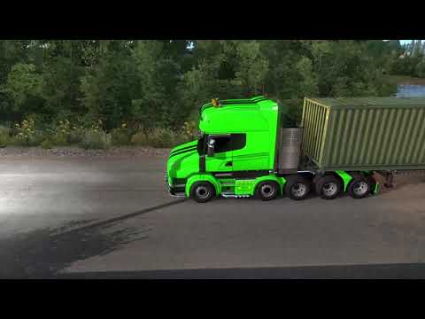 ETS 2 - BOXL - RUSSIAN MAP MOD - SCANIA T MOD
