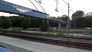 preview picture of video '瑞典亞蘭達特快(Arlanda Express)通過Upplands Väsby站(2008.09.02)'