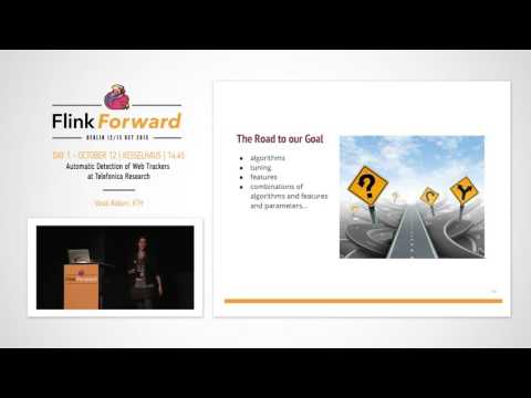 Flink Forward 2015: Vasia Kalavri – Automatic Detection of Web Trackers