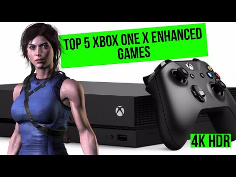 TOP 5 XBOX ONE X ENHANCED 4K GAMES! BEST XBOX 4K HDR GAMES OCTOBER 2018!