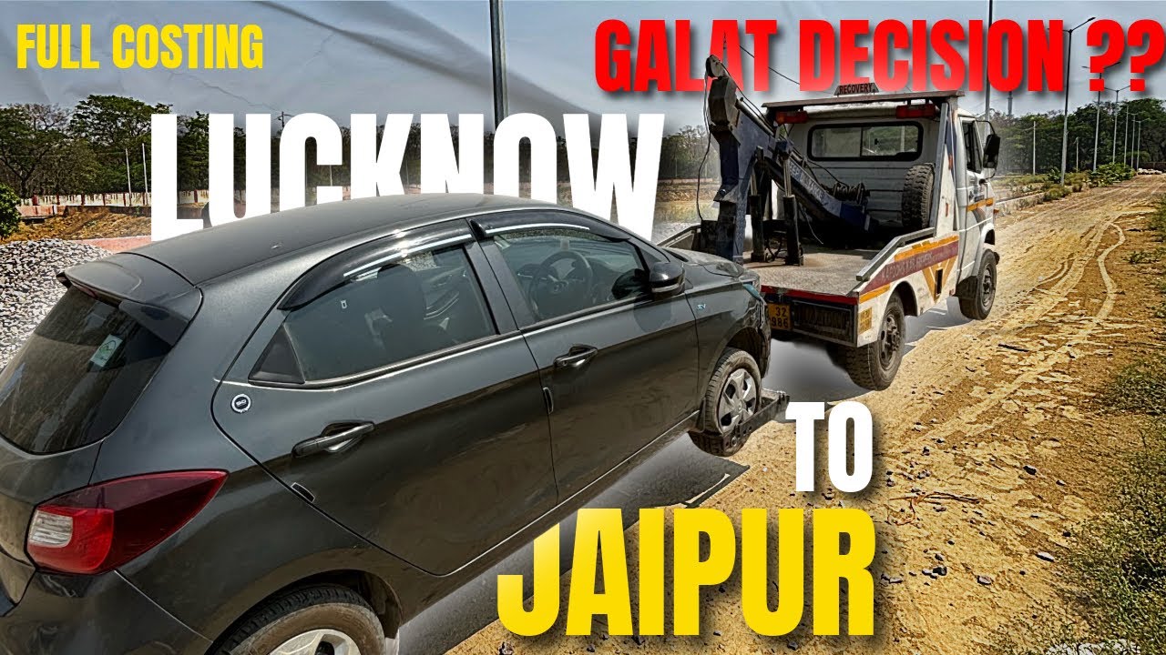 Tiago Ev se Long Trip | Ev Road Trip Complete Guide | Lucknow to Jaipur Single Charge Range Test |