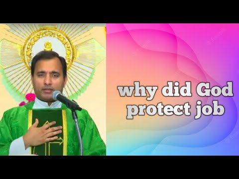 Dewfall 585 - why did God protect job?