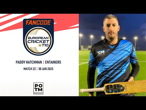 POTM: P.Hatchman - SLG vs ETR | Highlights | FanCode ECT10 Gibraltar | Gibraltar 2023 | ECT23.022