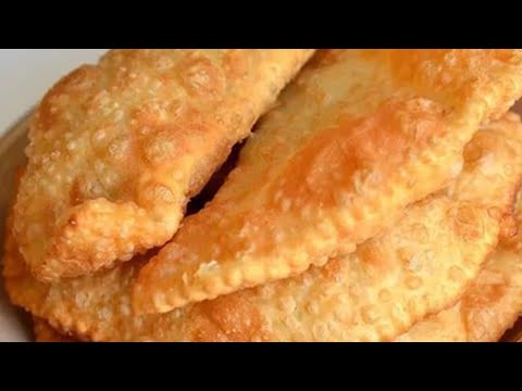 ЧЕБУРЕКИ - сочные,хрустящие.  Самые вкусные чебуреки!