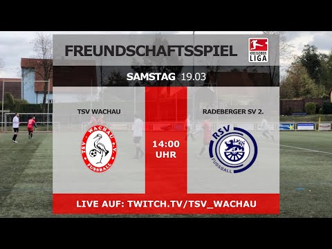 19.03.2022 - 14:00 Uhr | Freundschaftsspiel: TSV Wachau - Radeberger SV 2.