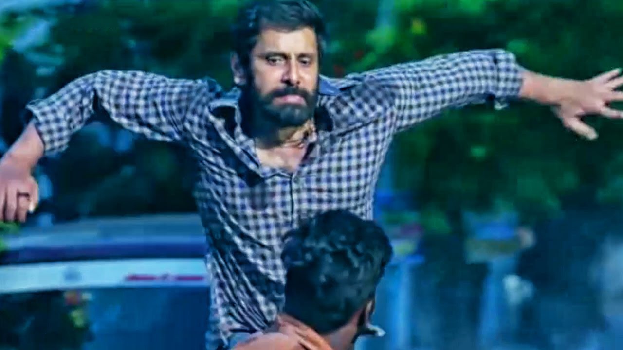 Vikram ने एक मुक्के में गुंडों की हवा टाइट कर दी | Vikram Action Scene | Ske