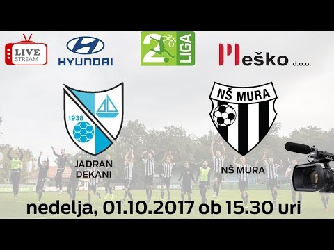 NK JADRAN DEKANI : NŠ MURA, 9. KROG 2. SNL