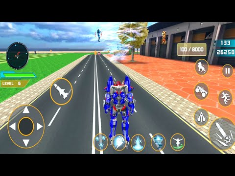 Spaceship Robot Transportation * Android Gameplay