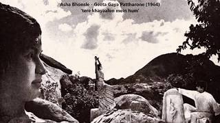 Asha Bhosle - Geet Gaya Pattharon Ne (1964) - 'tere khayalon