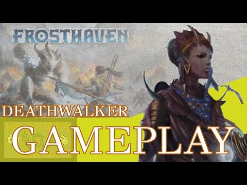 Frosthaven: Lvl 3 Deathwalker Gameplay