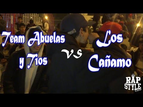 Team Abuelas y Tios vs Los Cañamo - 1ra Liga Rapstyle Sjl 2vs1 (Fecha 08) 2017