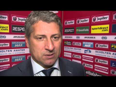Reactie Ruud Brood na afloop van N.E.C. - Jong PSV (5-2)