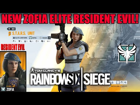 Zofia Elite Resident Evil - Rainbow Six Siege
