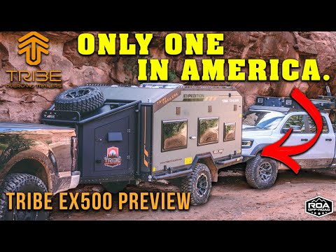 Biggest Off-Road Camper That Fits In Your Garage ONLY at ROA Off-Road | Tribe EX500 Walk-Around