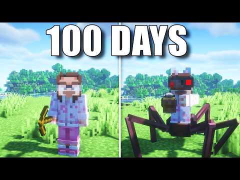 100 Days as an Eldritch Engineer in Minecraft